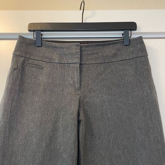 Loft Julie Straight Charcoal Gray Dress Pants size 4 - Picture 4 of 12